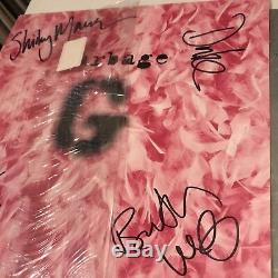 SIGNED OG Garbage Vinyl Shirley Manson Duke Erikson Butch Vig Pulp Oasis Nirvana