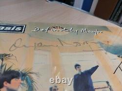 SIGNED Oasis Definitely Maybe SEALED CREATION Press Vinyl OFFERS