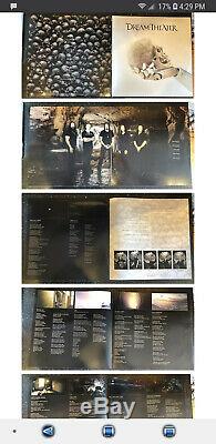 SIGNED RARE Dream Theater Distance Over Time Vinyl Half Black Half Smoke 98/300
