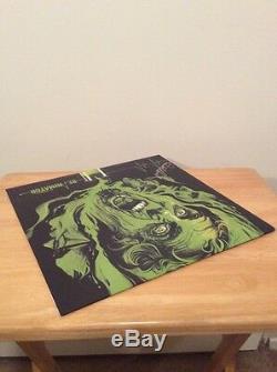 SIGNED Re-Animator Green Vinyl LP Richard Band + Poster, Pic