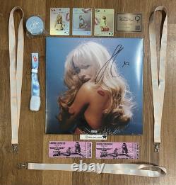 SIGNED Sabrina Carpenter Deluxe Short N' Sweet vinyl record autographed & MORE