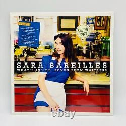 SIGNED Sara Bareilles-What's Inside Songs from Waitress-2016 Ltd Edition Vinyl