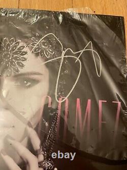 SIGNED Selena Gomez Stars Dance Limited Edition Grey/Pink Vinyl LP Autographed