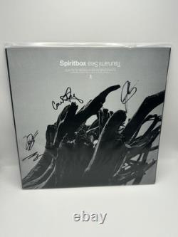 SIGNED Spiritbox Tsunami Sea Signed J Card BLACK WHITE SMUSH Vinyl LP in hand