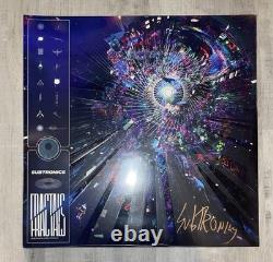 SIGNED Subtronics Fractals 2LP Gatefold Clear Radial Splatter Vinyl /2000