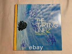 SIGNED The Starting Line Direction Vinyl Record LP Autographed Pop Punk 2007 Emo