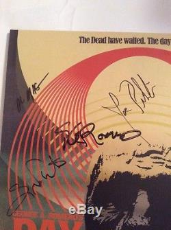 SIGNED by George Romero +10 Day Of The Dead Vinyl Soundtrack