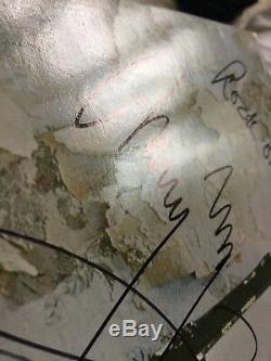 SIGNED by Jimmy Page Led Zeppelin IV Vinyl Album 1971 Good Condition