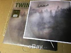 SUPER RARE Twin Peaks Limited Event Series Soundtrack Vinyl Badalamenti SIGNED