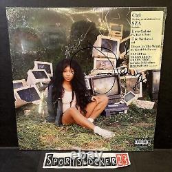 SZA CTRL 2017 2xLP Translucent Green Color Vinyl Record SIGNED NEW IN HAND