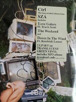 SZA CTRL (Official Signed/Autographed Webstore Exclusive) Sealed Vinyl LP TDE