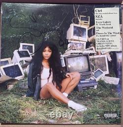 SZA Ctrl Transluscent Green 2x LP Vinyl SIGNED AND SEALED