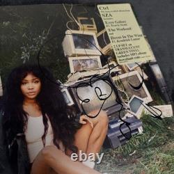 SZA Ctrl Transluscent Green 2x LP Vinyl SIGNED AND SEALED