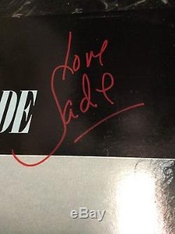 Sade Vinyl LP Record Lot of 8 Signed Autographed 2x Auto