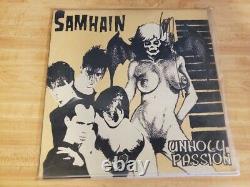 Samhain unholy passion vinyl signed