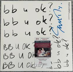 San Holo Signed Bb U Ok Vinyl Lp Record Alt Cover Jsa Coa