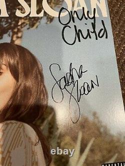 Sasha Sloan Signed Autograph Only Child Vinyl Record Album Yellow