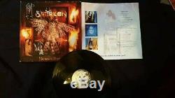 Satyricon SIGNED Nemesis Divina 1st Press vinyl LP