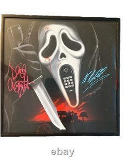 Scream Signed OST LP Vinyl Record NEVE CAMPBELL DAVID ARQUETTE New