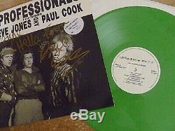 Sex Pistols/the Professionals Rare Signed Ltd Edition Numbered Green Vinyl Lp
