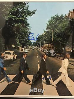 Signed Abbey Road Vinyl Record McCartney & Starr