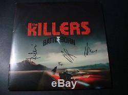 Signed Autographed The Killers Battleborn 2 Lp Record Set Red Color Vinyl