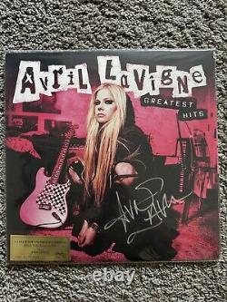 Signed Avril Lavigne Greatest Hits Vinyl In hand Numbered ####/2000