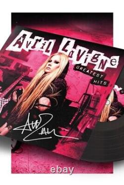 Signed Avril Lavigne Greatest Hits Vinyl In hand Numbered ####/2000