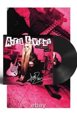 Signed Avril Lavigne Greatest Hits Vinyl In hand Numbered ####/2000