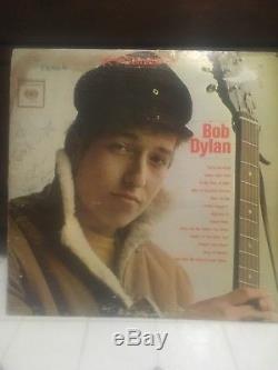 Signed Debut 1st Bob Dylan Columbia Cs 8579 Vinyl Record