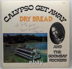 Signed Dry Bread And The Goombay Rockers Calypso Getaway DB-3160 Vinyl Record