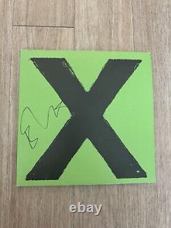 Signed Ed Sheeran X Multiply Vinyl Record From 2015