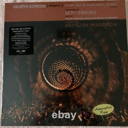 Signed Henryk Gorecki Beth Gibbons Symphony Sorrowful Songs 12 UK Vinyl & DVD
