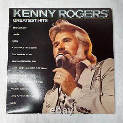 Signed Kenny Rogers Greatest Hits Vinyl Record