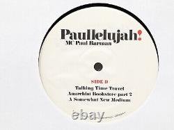 Signed MC Paul Barman Paullelujah! Vinyl Double LP Album Complete with Liner Notes