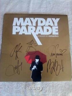 Signed Mayday Parade Vinyl Record