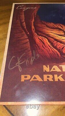 Signed National Park Radio Canyons Vinyl Record