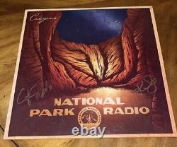 Signed National Park Radio Canyons Vinyl Record
