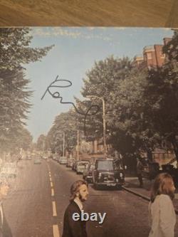 Signed Paul McCartney Abbey Road Autograph Vinyl Record With PSA LoA