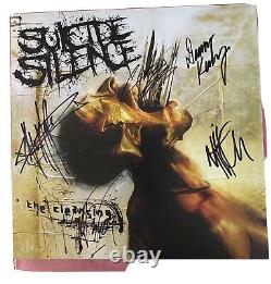 Signed Suicide Silence The Cleansing Limited/2000 CLEAR Vinyl Mitch Signed