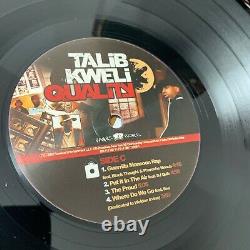 Signed TALIB KWELI Quality 2002 VINYL LP HIP HOP Rawcus Record Album AUTOGRAPHED