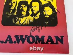 Signed The Doors LA Woman Vinyl Record Album LP Signed By 3 Members