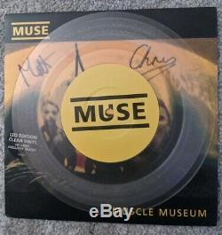 Signed original Muse/Muscle Museum/1999 Clear Vinyl 7 Single NEVER PLAYED