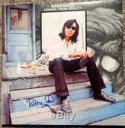 Sixto Rodriguez Signed Autograph Coming From Reality New Album Lp Vinyl Proof