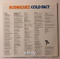 Sixto Rodriguez Signed Cold Fact Vinyl LP PSA COA # AB94308 Autographed