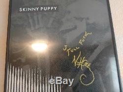Skinny Puppy Remission New Vinyl LP 150 Gram signed by Ohgr
