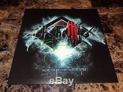 Skrillex SIGNED Limited Edition 12 Vinyl Record More Monsters and Sprites + COA