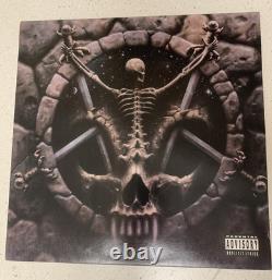 Slayer Divine Intervention Red Vinyl Record LP SIGNED