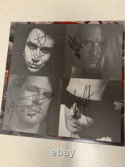 Slayer Divine Intervention Red Vinyl Record LP SIGNED