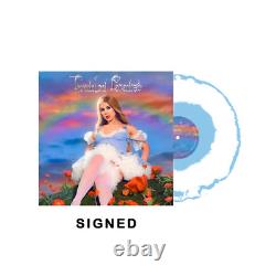 Slayyyter Slayter Troubled Paradise Exclusive SIGNED White Sky Blue Vinyl LP